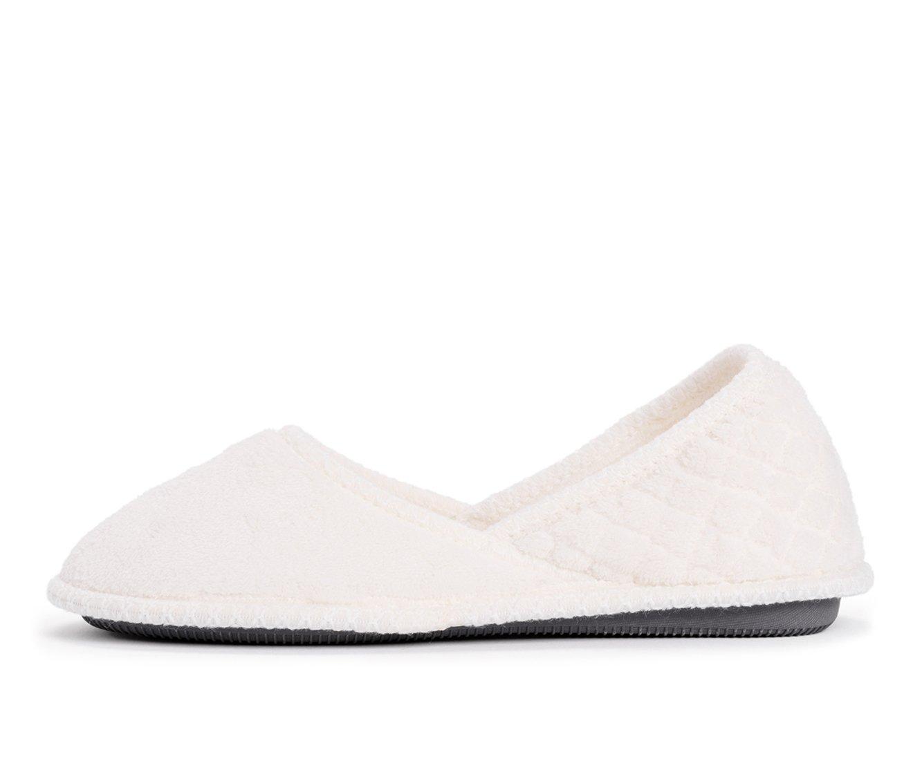 MUK LUKS Women's Beverly Micro Chenille Slip-on Slippers