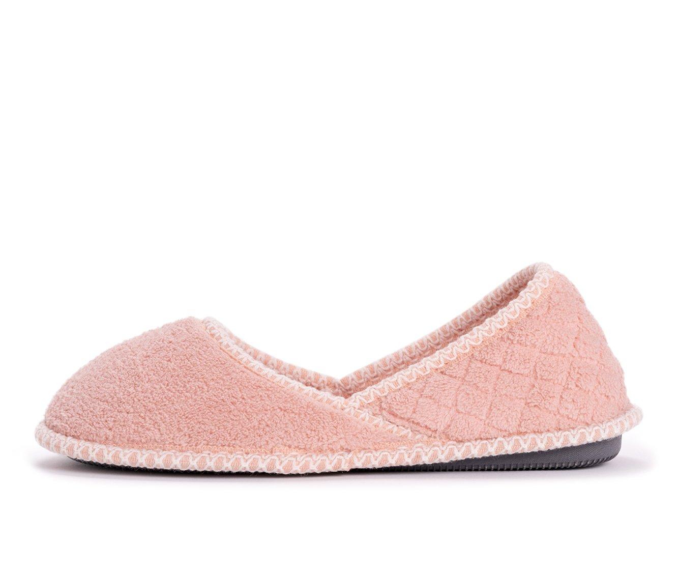 MUK LUKS Women's Beverly Micro Chenille Slip-on Slippers