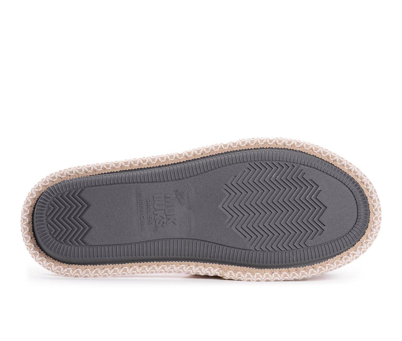 MUK LUKS Ada Micro Chenille Criss Cross Slippers