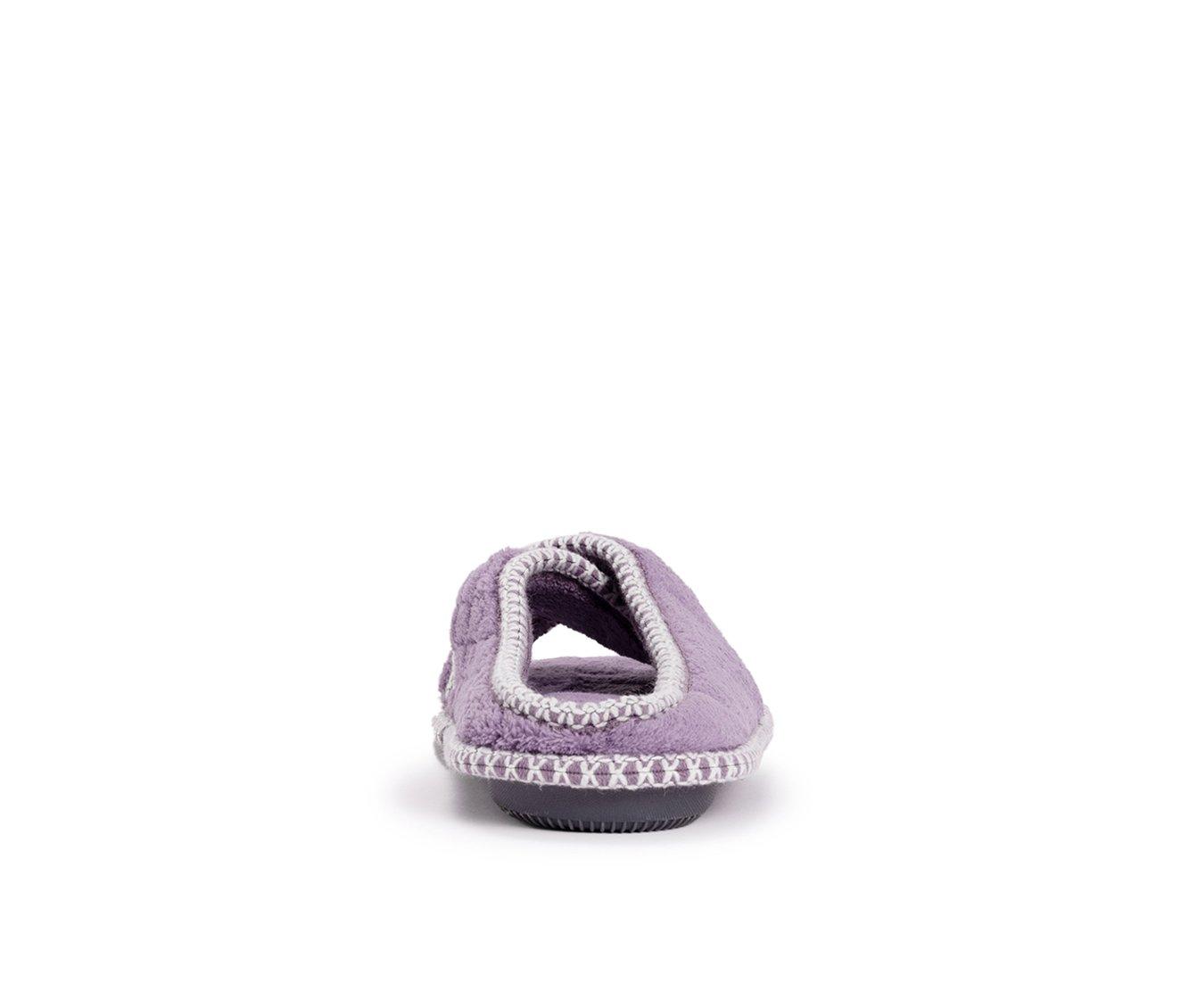 MUK LUKS Ada Micro Chenille Criss Cross Slippers