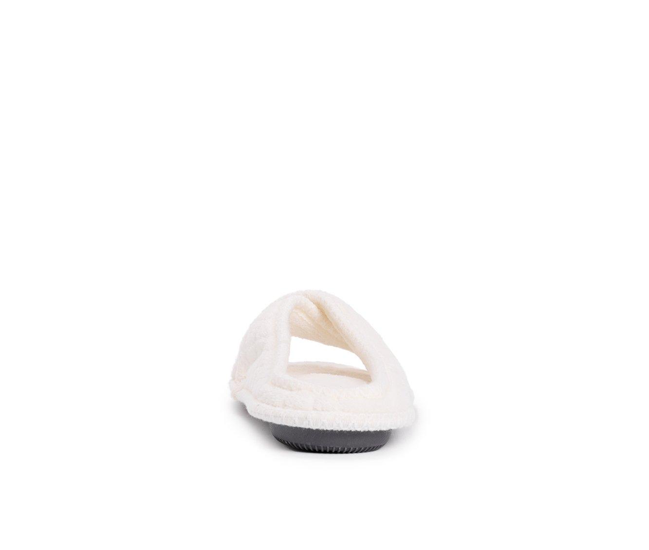 MUK LUKS Ada Micro Chenille Criss Cross Slippers