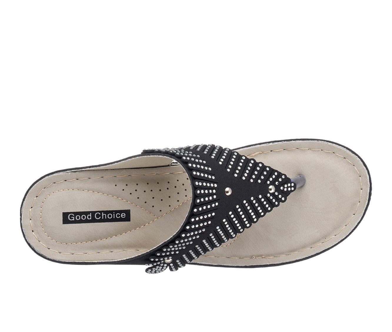 Women's GC Shoes Virginia Wedge Flip Flops