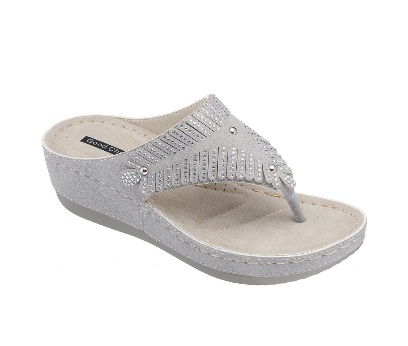 Women's GC Shoes Virginia Wedge Flip Flops