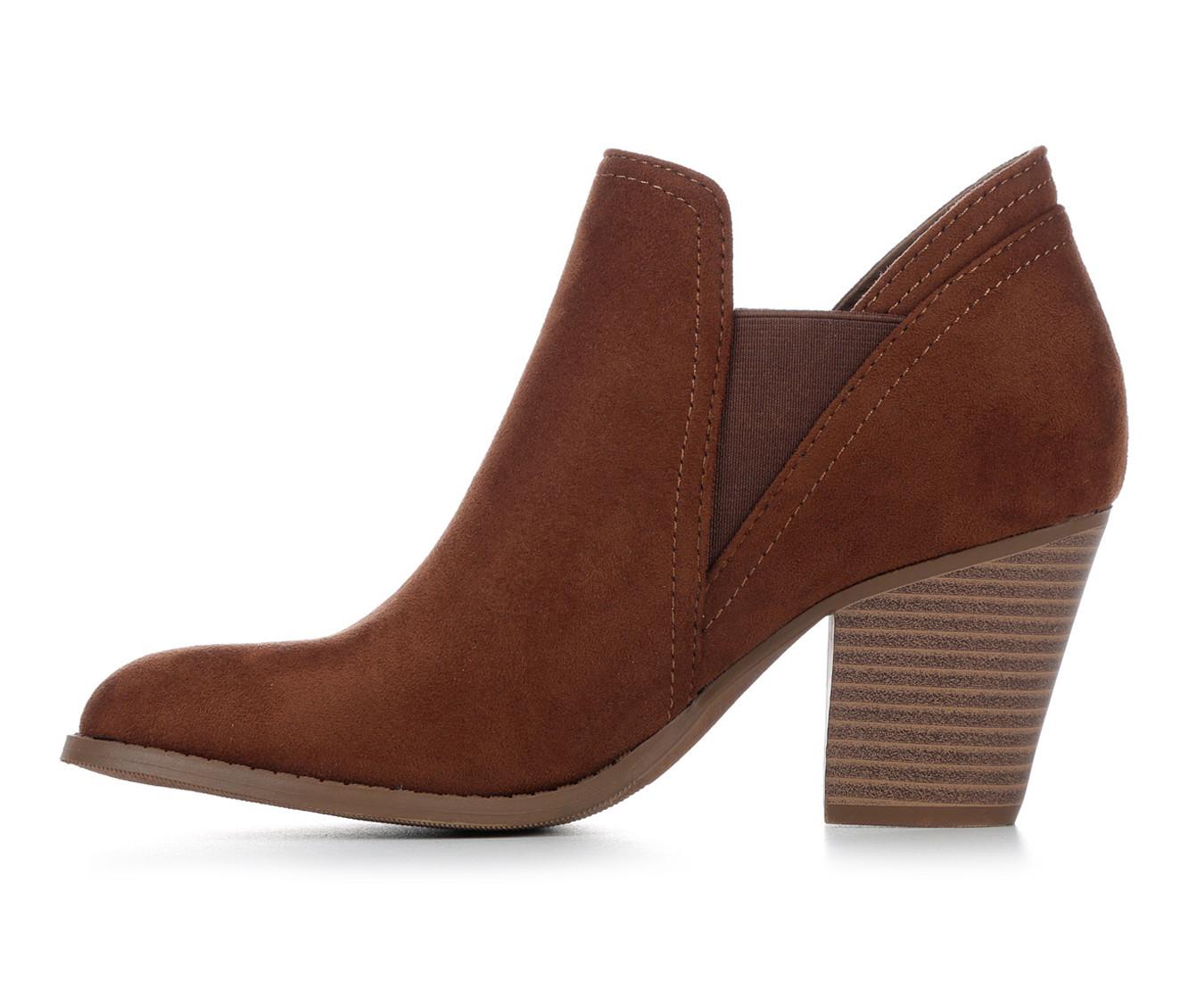 Womens heeled booties sale