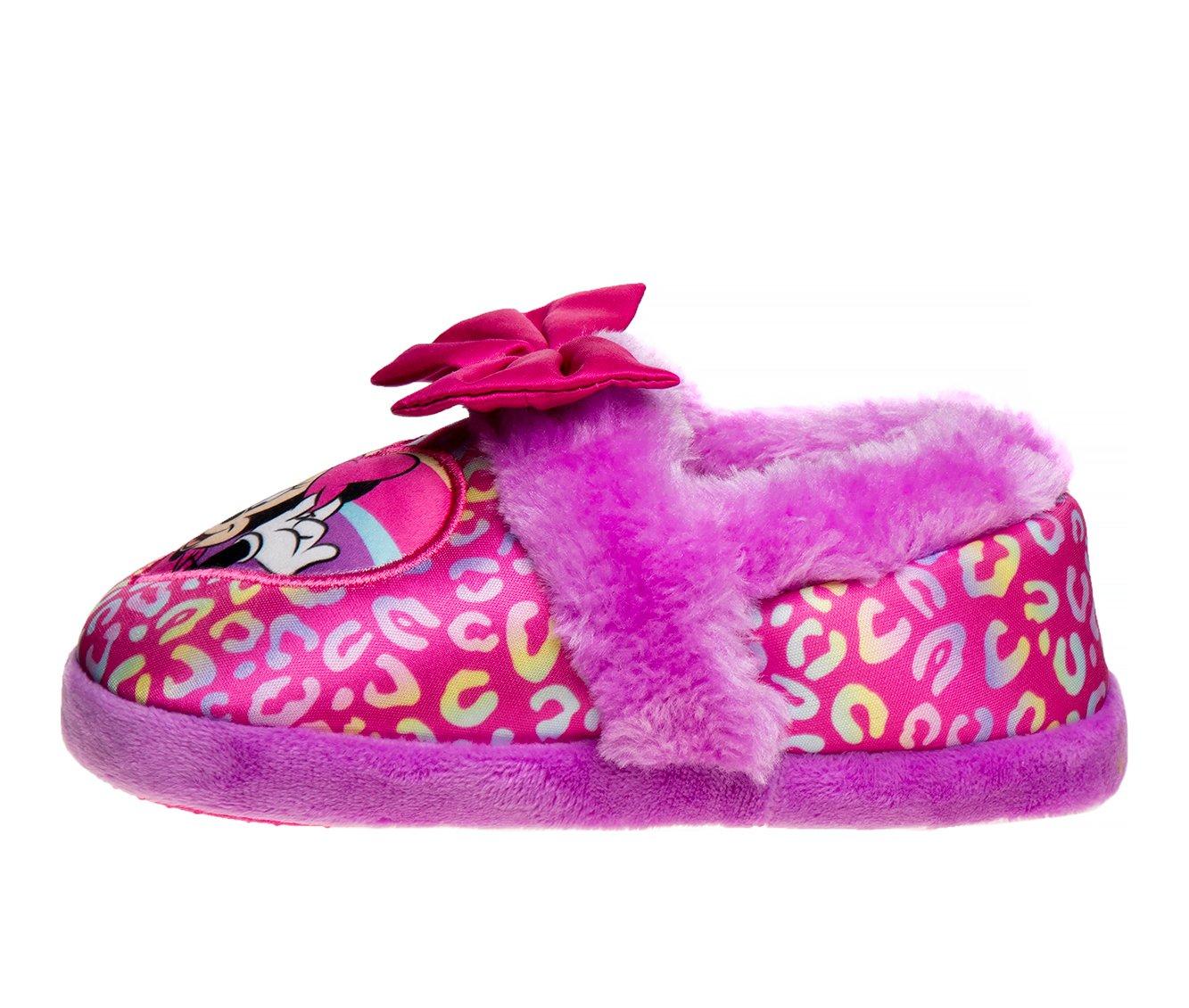 Disney Toddler & Little Kid Minnie Mouse Bow Slippers