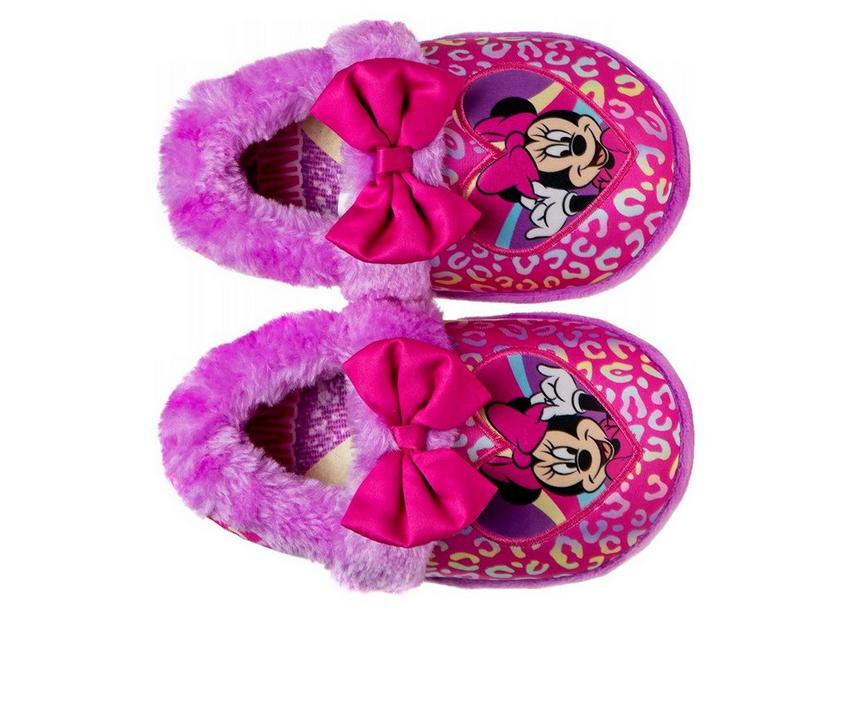 Disney Toddler & Little Kid Minnie Mouse Bow Slippers