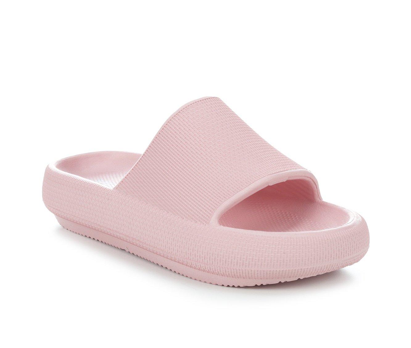 Buy online Women Textured Pink S Flip Flop from footwear for Women