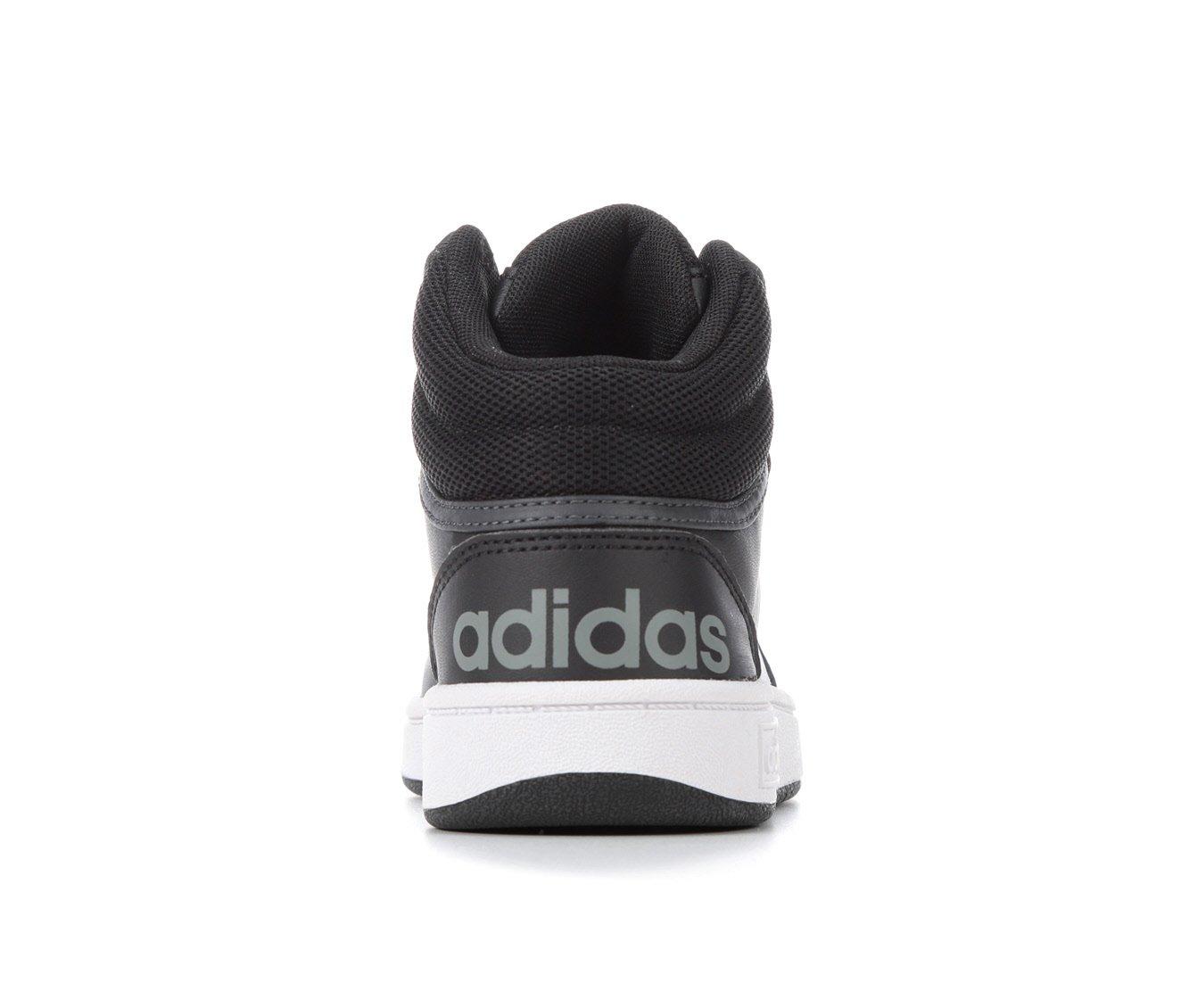 adidas Hoops Mid 3.0 Athletic Shoe - Little Kid / Big Kid - Core Black /  Cloud White