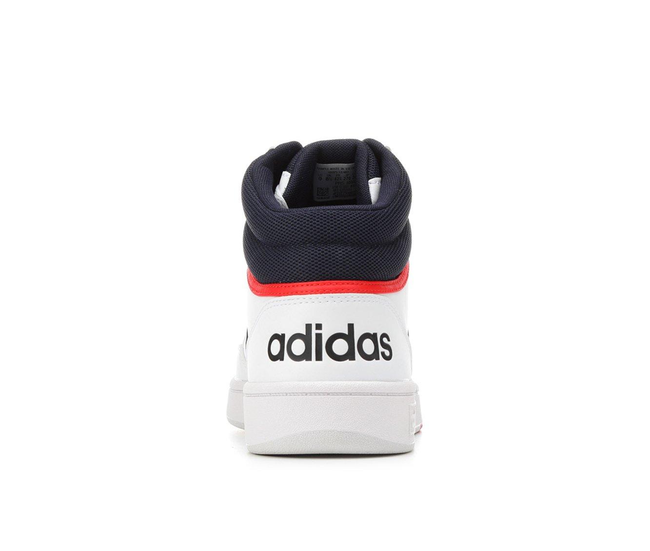 Men's Adidas Hoops 3.0 Mid Sneakers