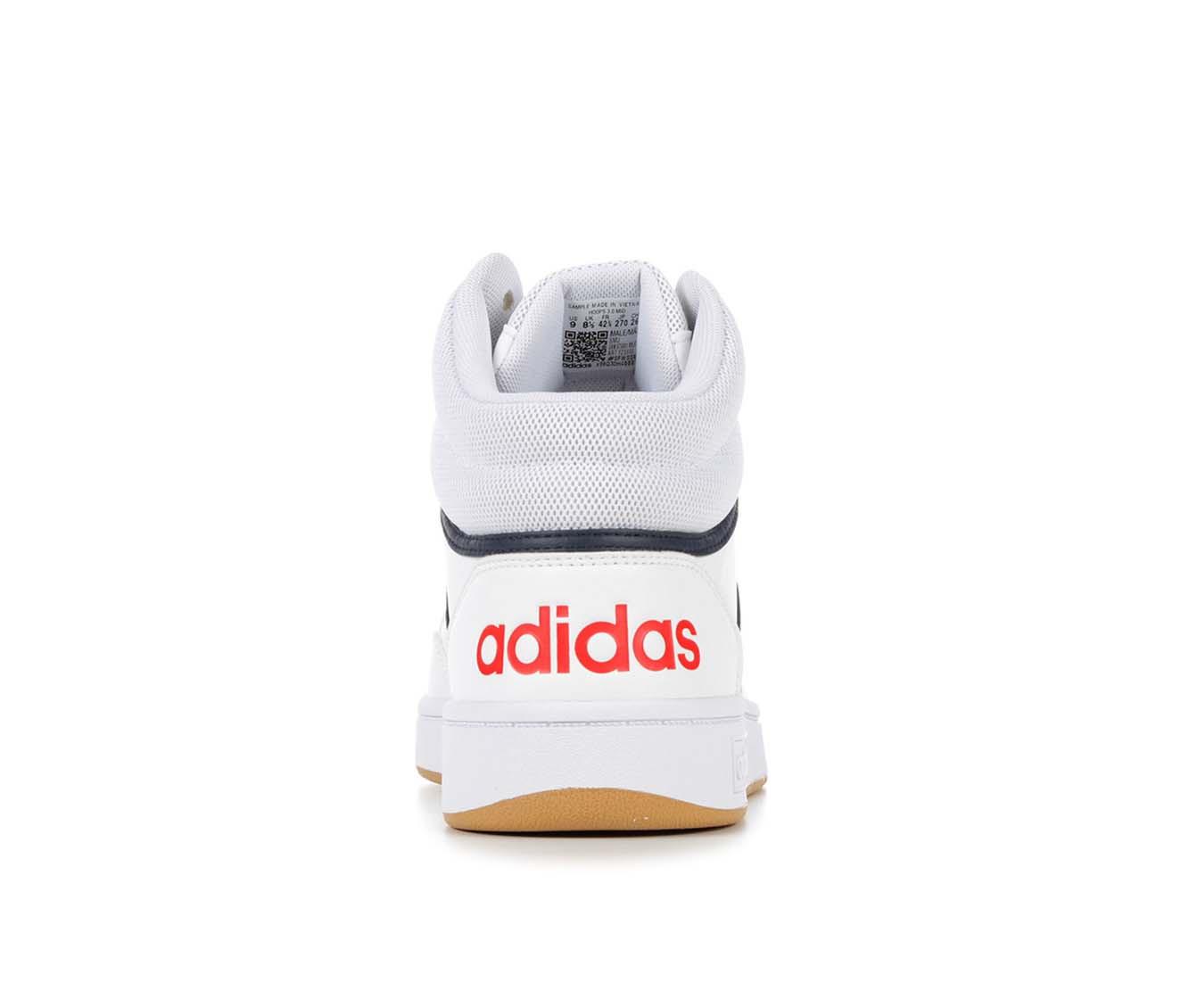 Men's Adidas Hoops 3.0 Mid Sneakers