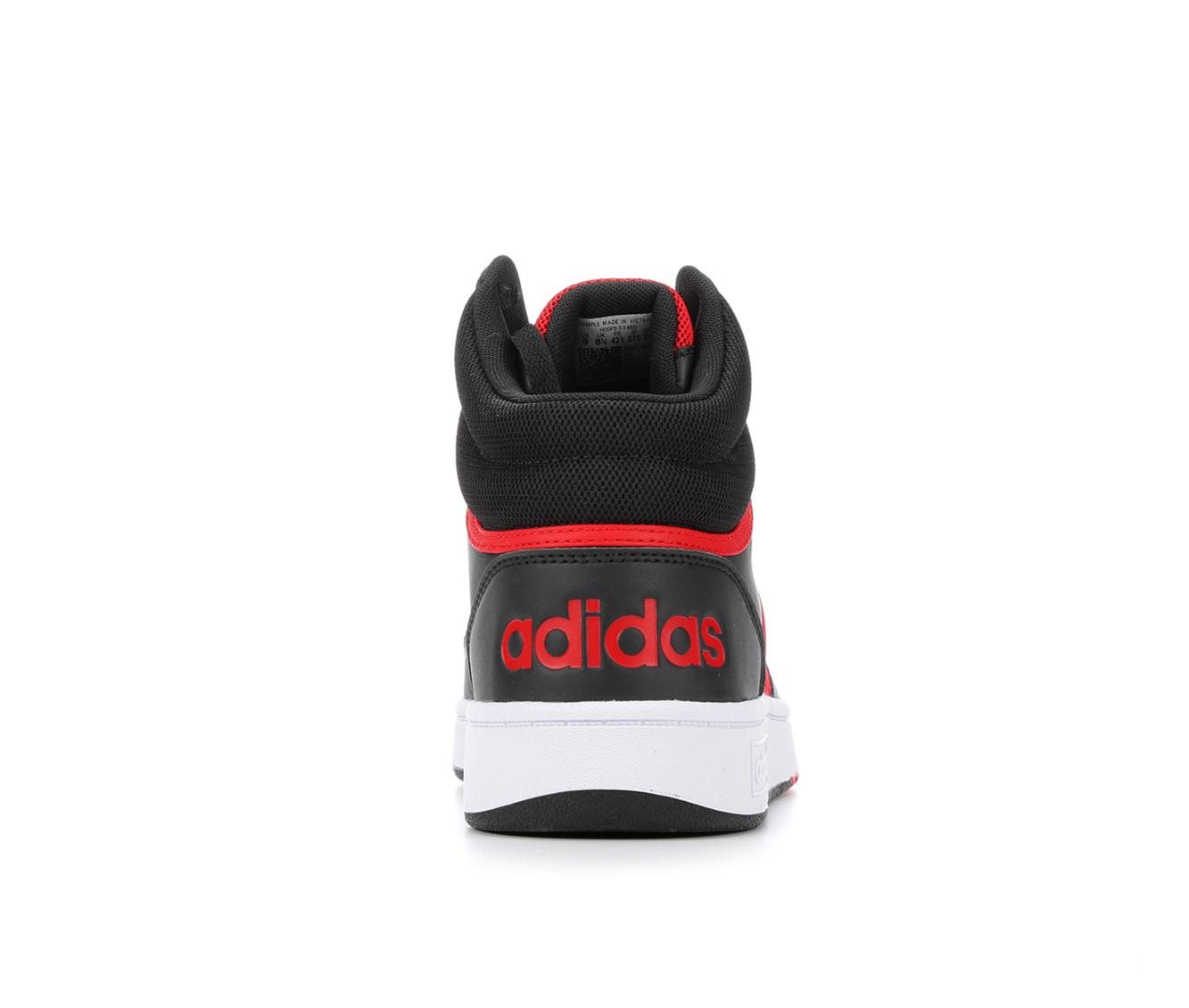 Men's Adidas Hoops 3.0 Mid Sneakers