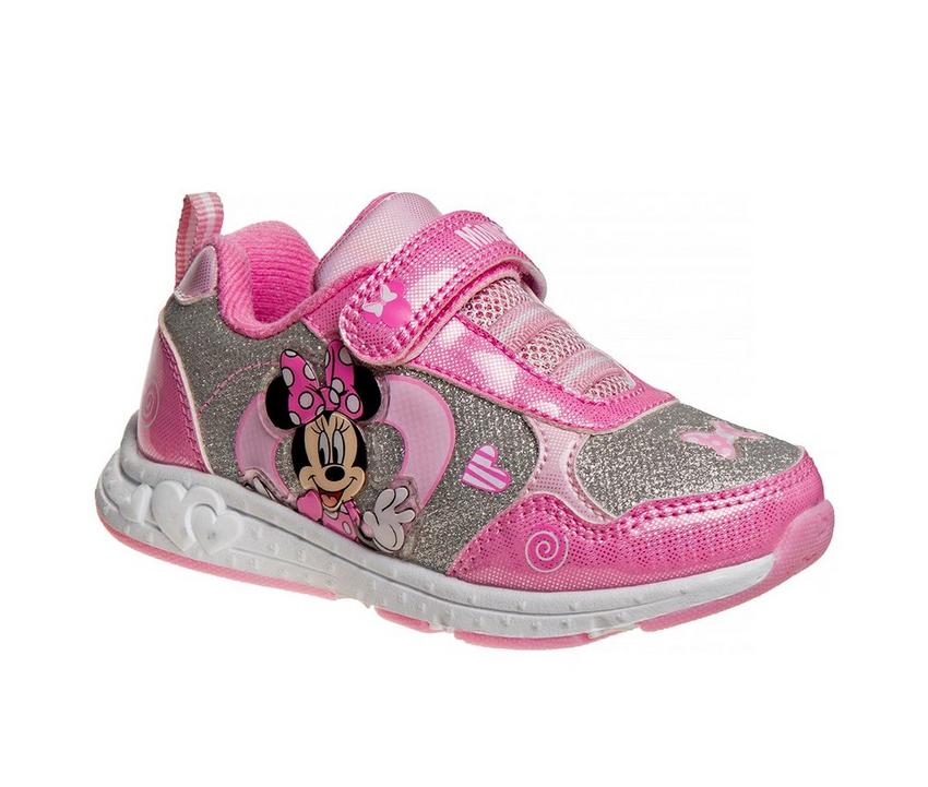Girls' Disney Toddler & Little Kid CH85261C Minnie Mouse Light-Up Sneakers