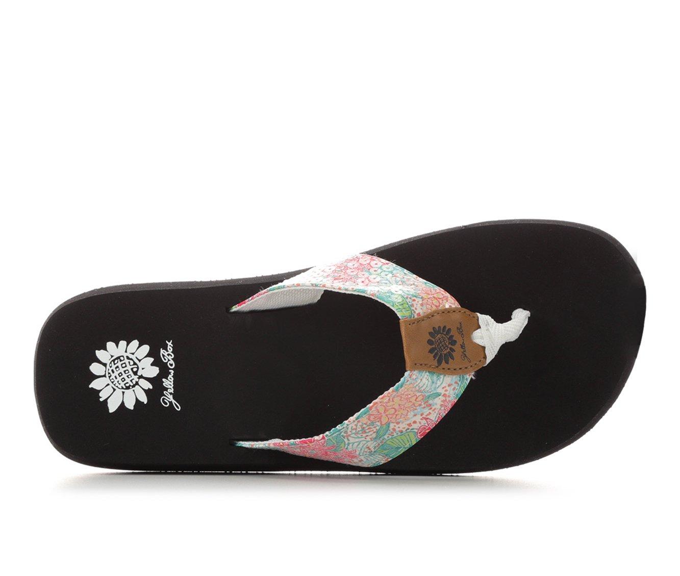 Women's Yellow Box Paislee Flip-Flops