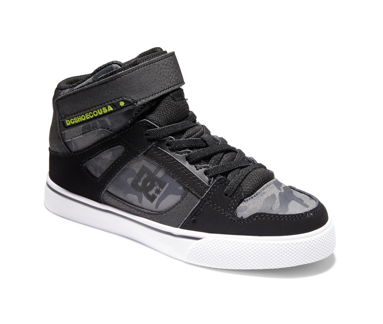 Boys' DC Little Kid & Big Kid Pure EV High-Top Sneakers