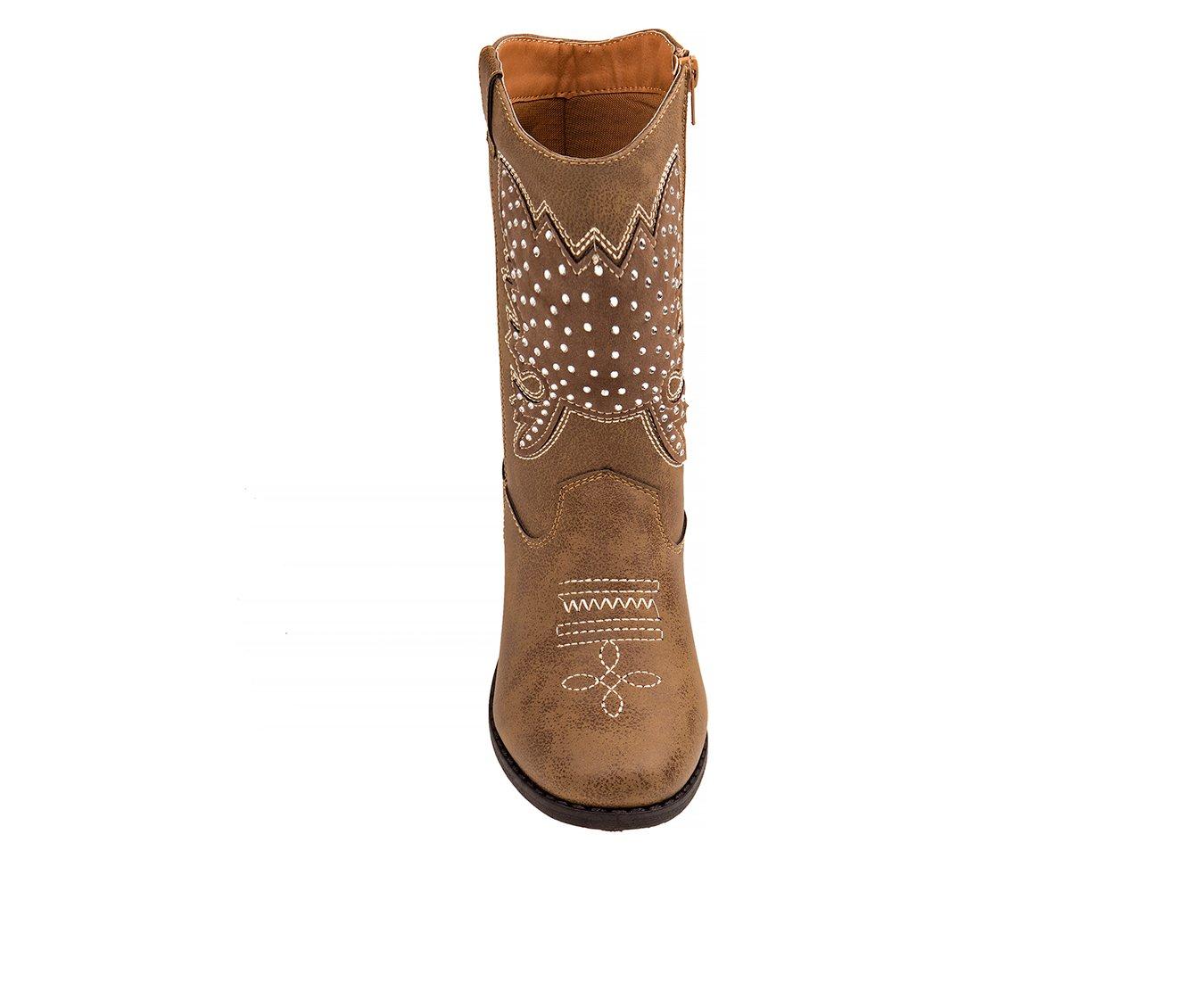 Girls' Kensie Girl Little Kid & Big Kid Rhinestone Zip-Up Cowboy Boots