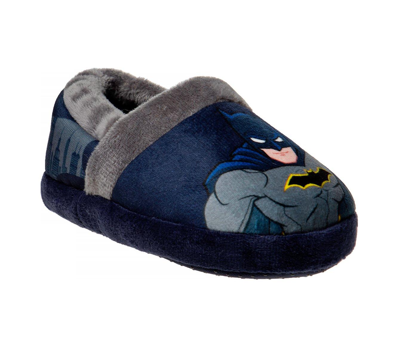 DC Comics Little Kid & Big Kid Batman Slippers