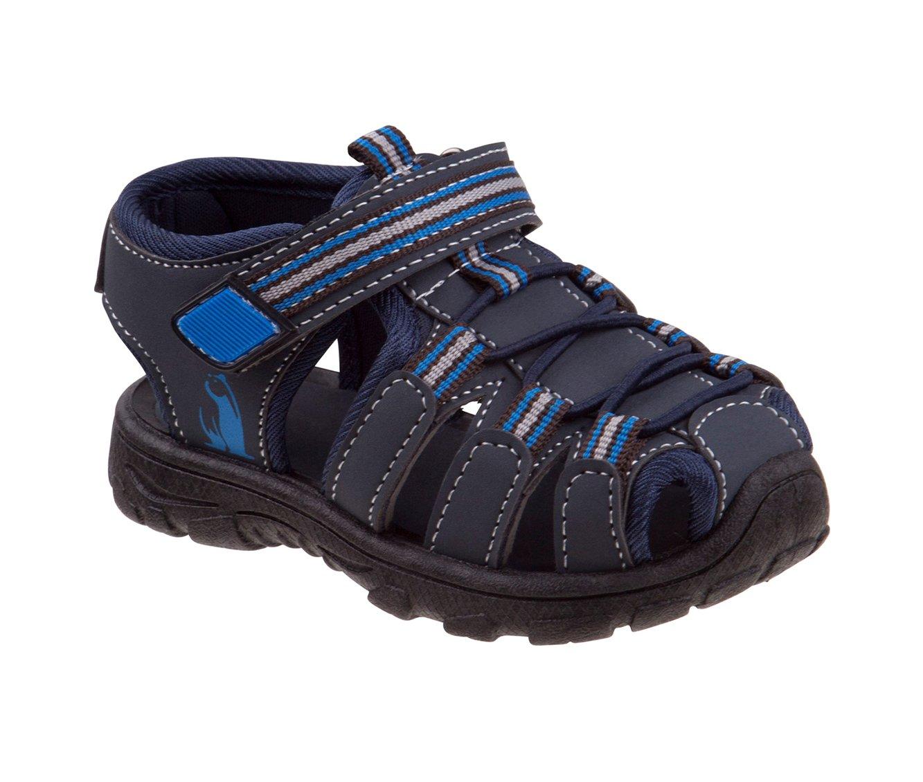 Boys' Rugged Bear Toddler RB81480SN Closed-Toe Sport Sandals