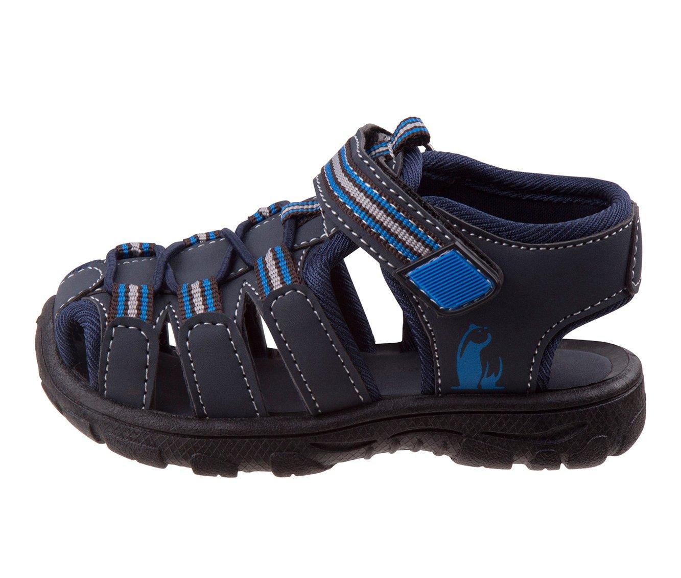 Boys' Rugged Bear Toddler RB81480SN Closed-Toe Sport Sandals