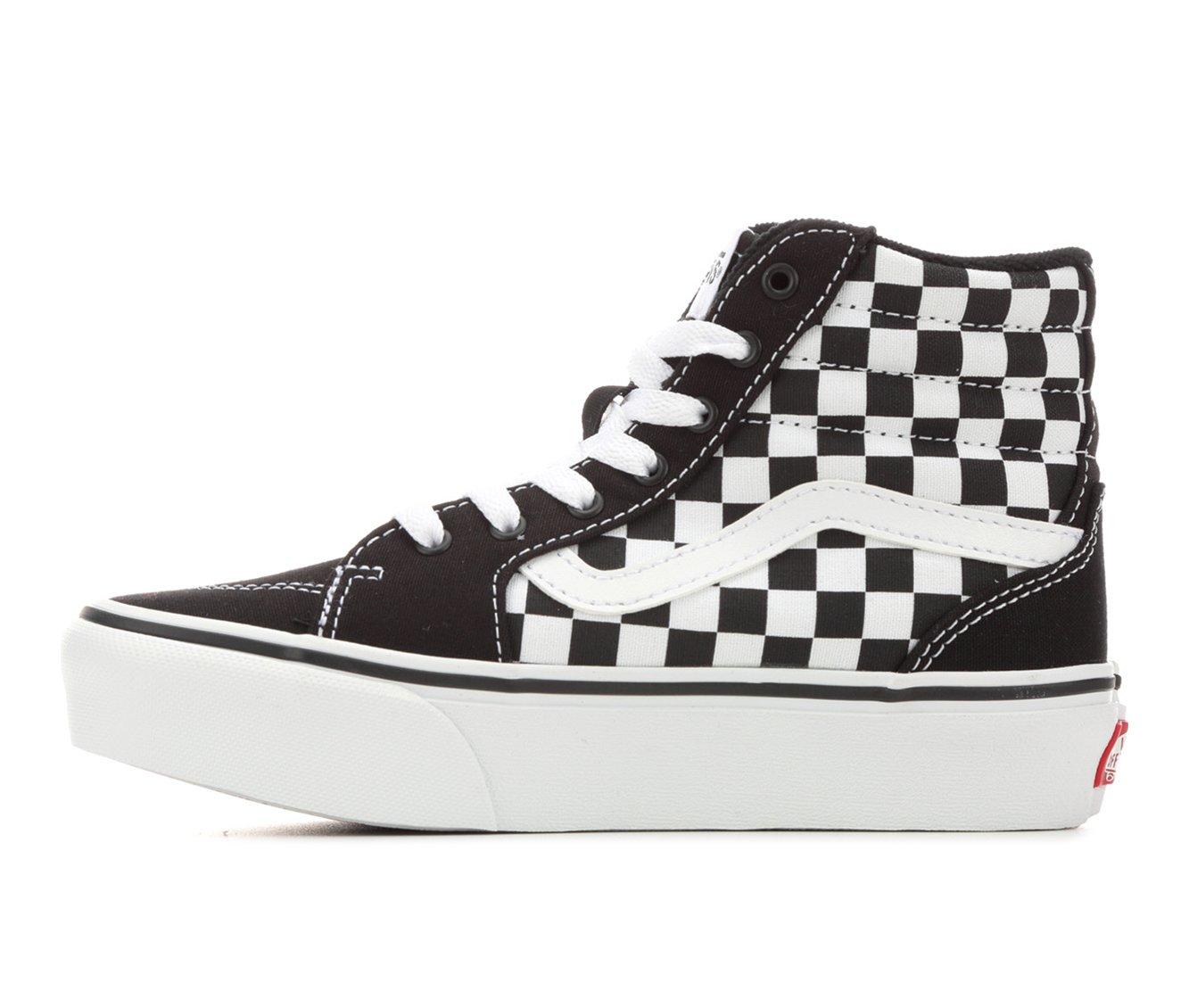 Little girls clearance checkered vans