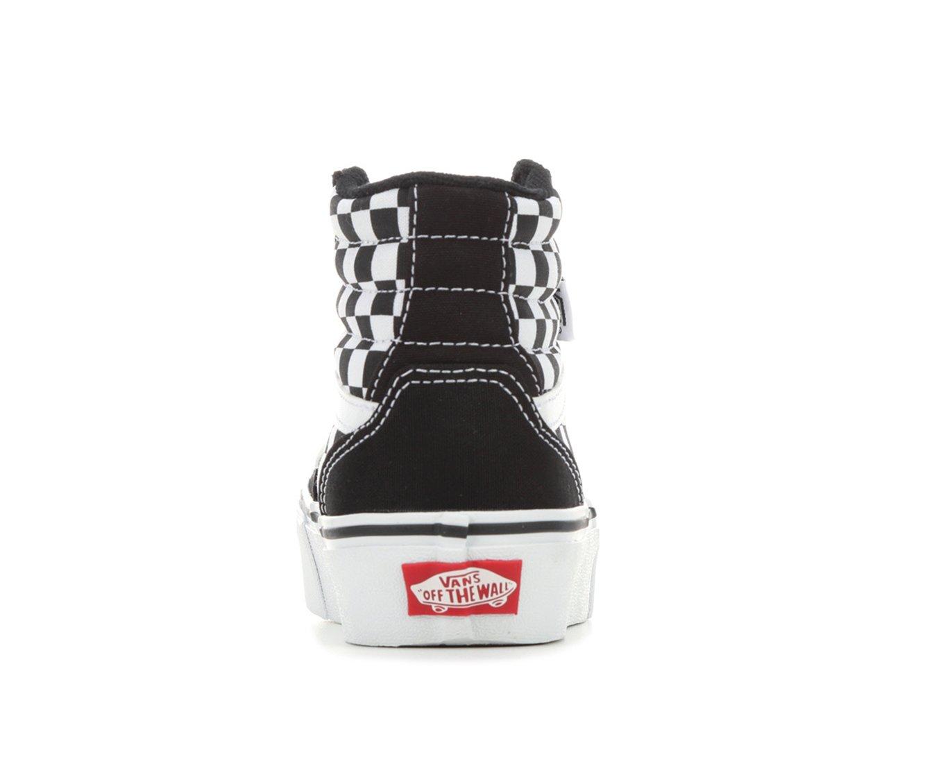 Girls black high outlet top vans