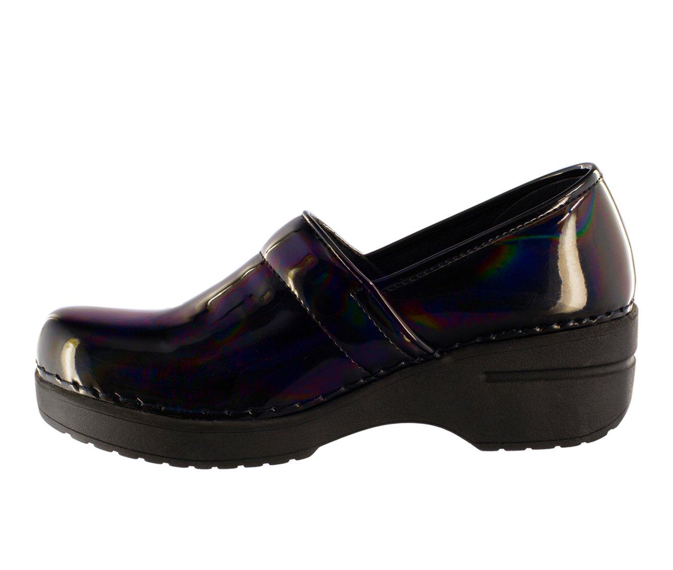 Iridescent clogs discount