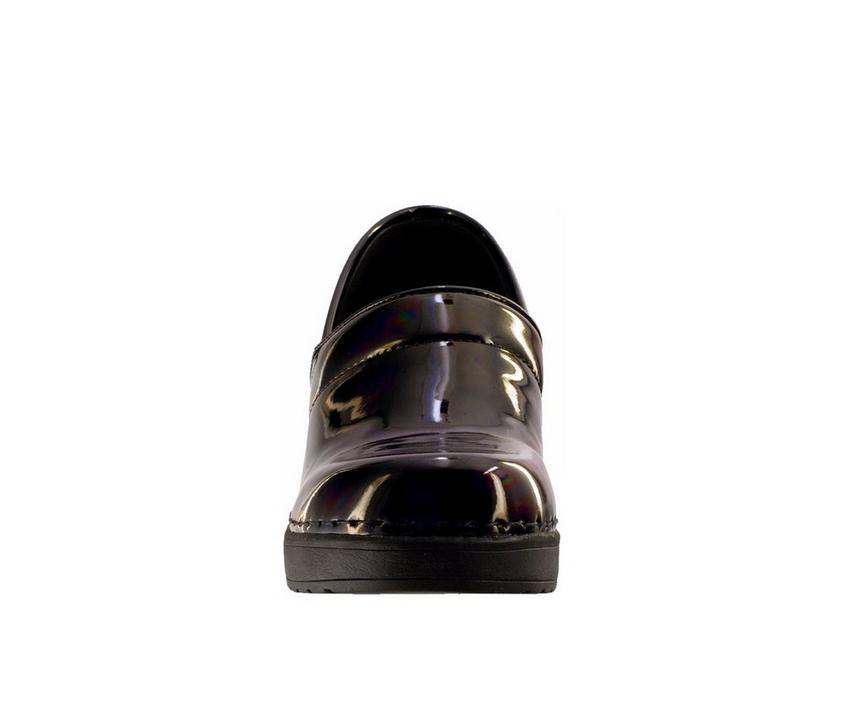 Women's Easy Works by Easy Street Lead Iridescent Slip-Resistant Clogs