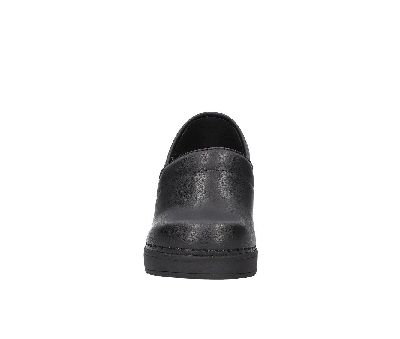 Women's Easy Works by Easy Street Lead Black Slip-Resistant Clogs