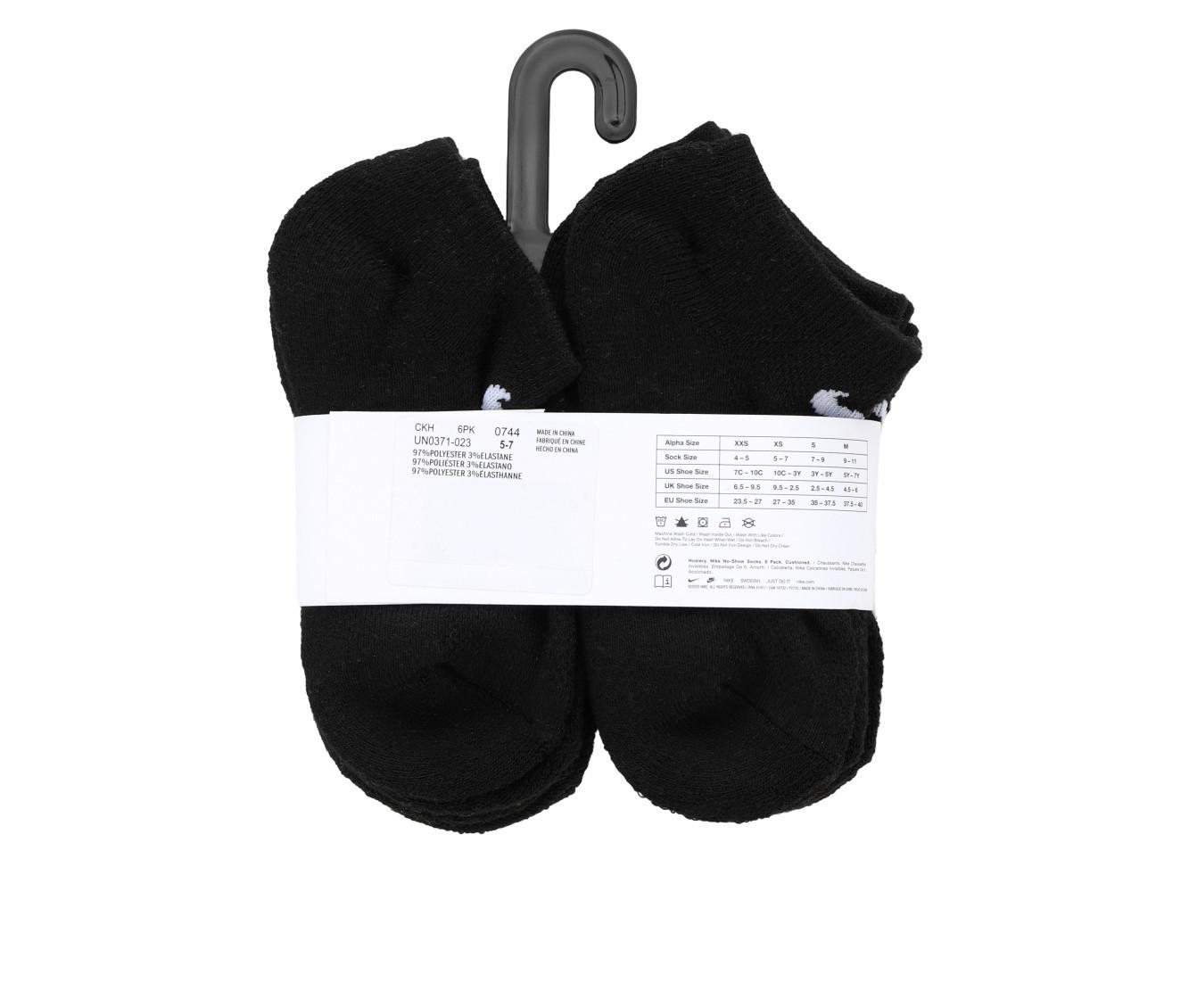 Nike 6P Youth Cush No Show Socks