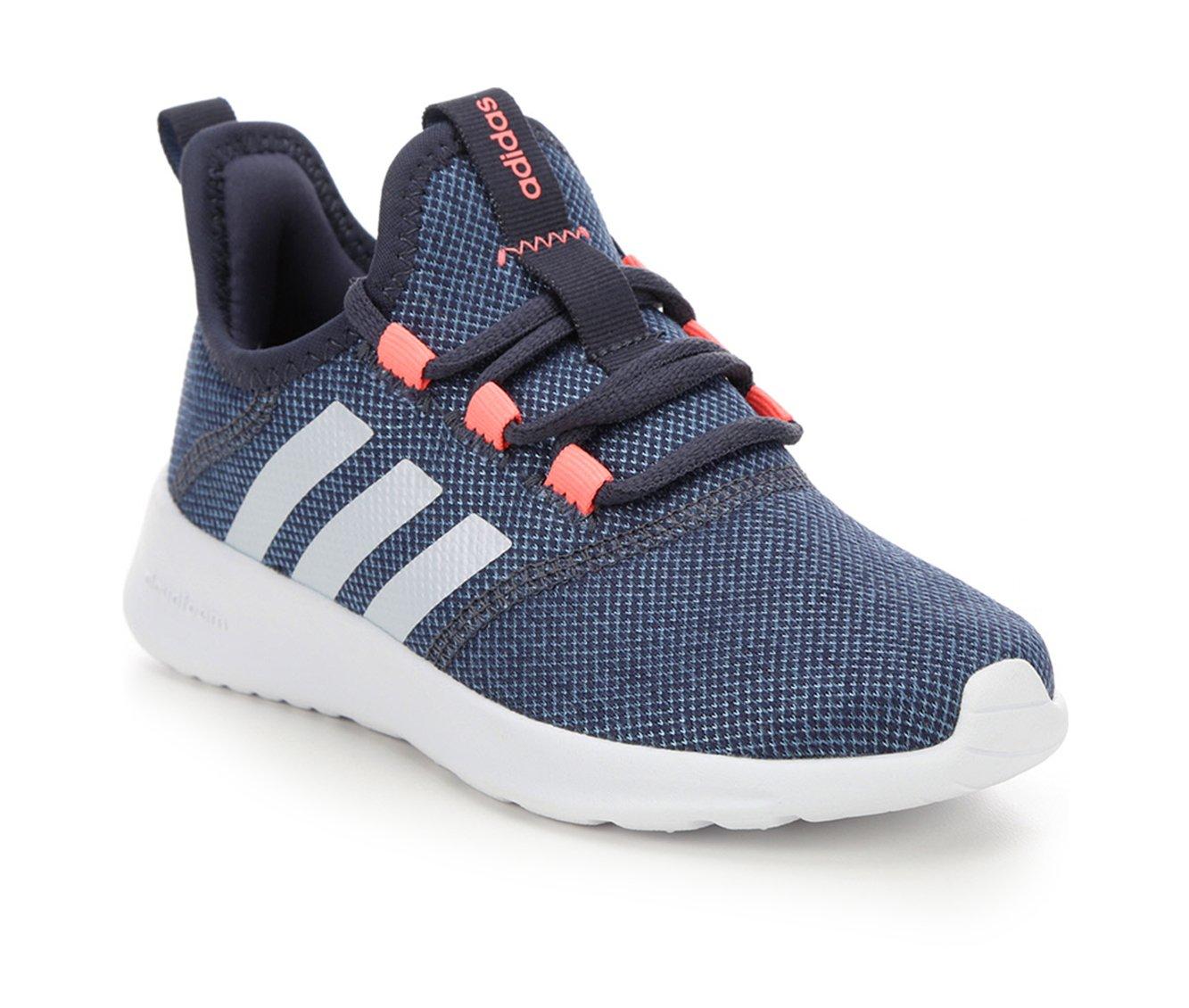 Girls' Adidas Little Kid & Big Kid Cloudfoam Pure 2.0 Sustainable Sneakers