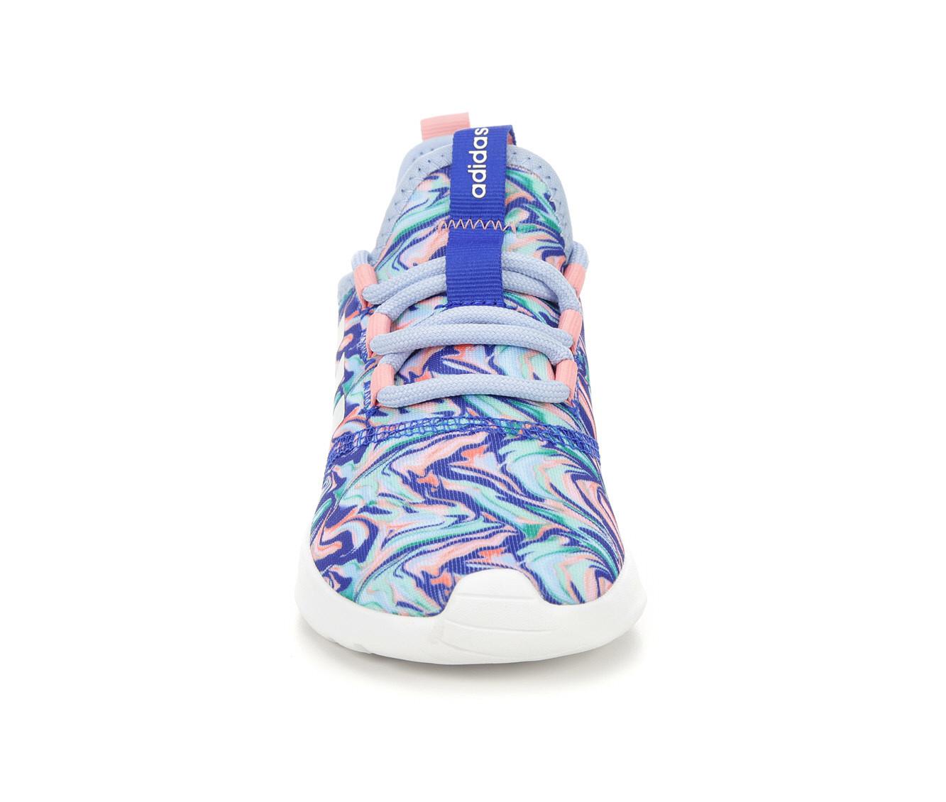 Girls' Adidas Little Kid & Big Kid Cloudfoam Pure 2.0 Sustainable Sneakers