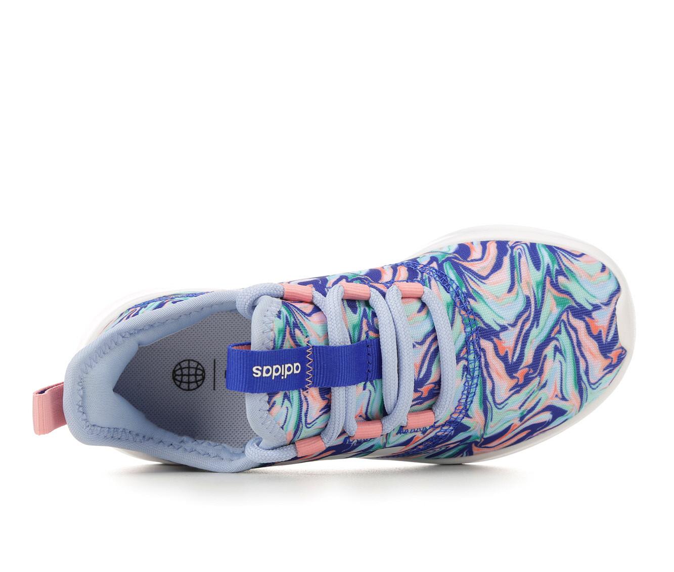 Girls' Adidas Little Kid & Big Kid Cloudfoam Pure 2.0 Sustainable Sneakers