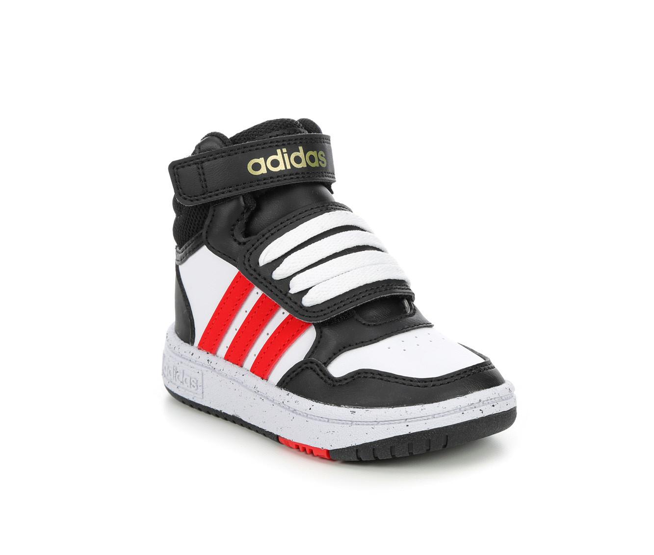 Boys' Adidas Toddler Hoops Mid 3.0 Sneakers