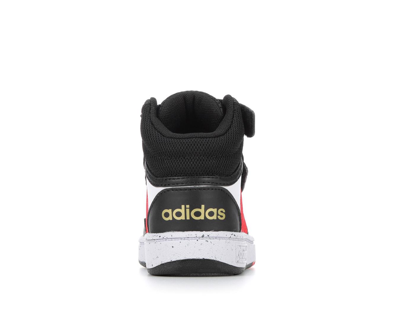 Boys' Adidas Toddler Hoops Mid 3.0 Sneakers