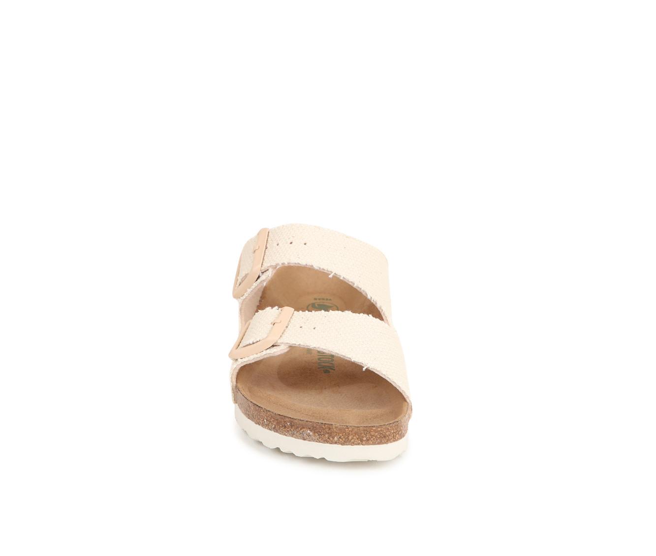 Women's Birkenstock Arizona Vegan Canvas Footbed Sandals