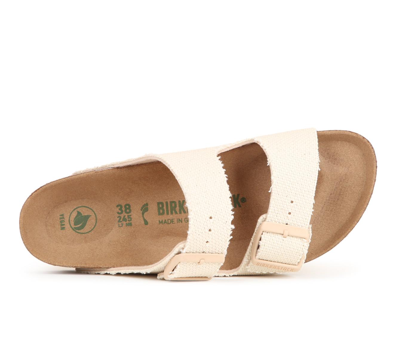 Women's Birkenstock Arizona Vegan Canvas Footbed Sandals