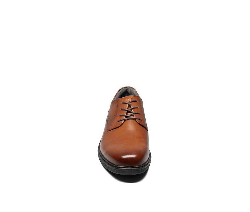 Men's Nunn Bush Kore Pro Plain Toe Slip-Resistant Oxfords