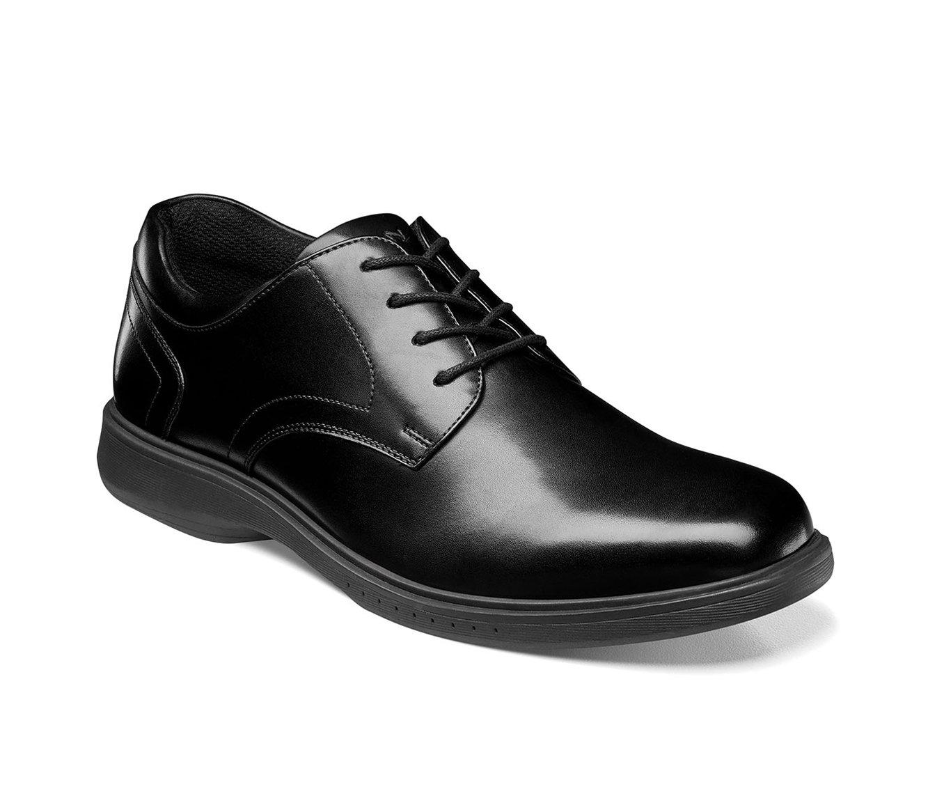 Men's Nunn Bush Kore Pro Plain Toe Slip-Resistant Oxfords