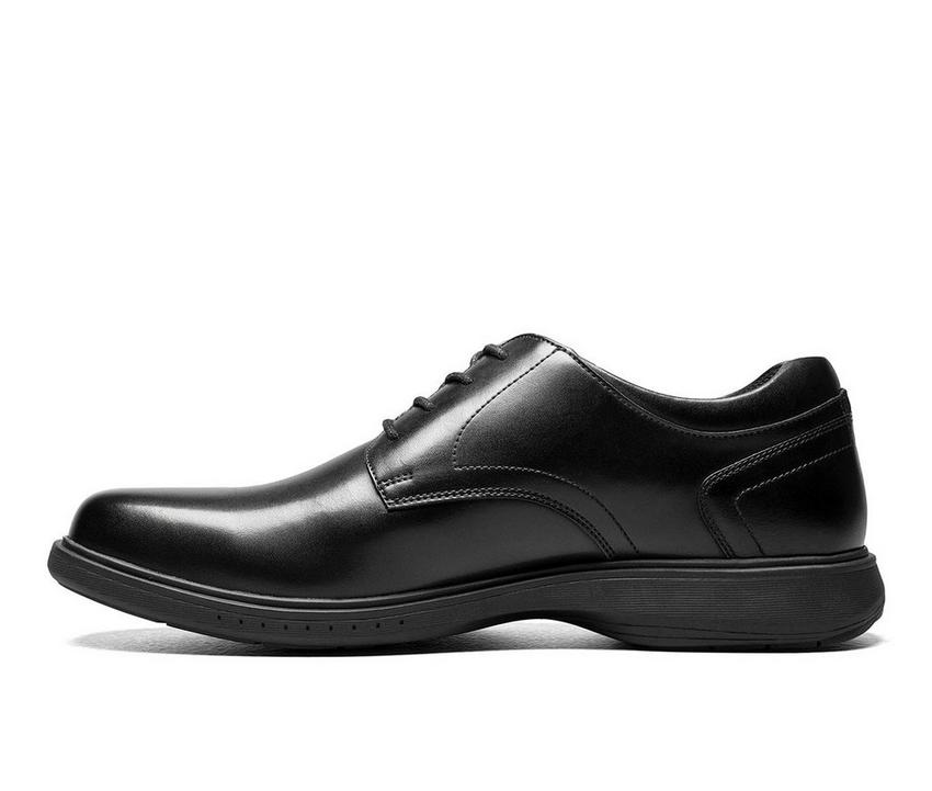 Men's Nunn Bush Kore Pro Plain Toe Slip-Resistant Oxfords