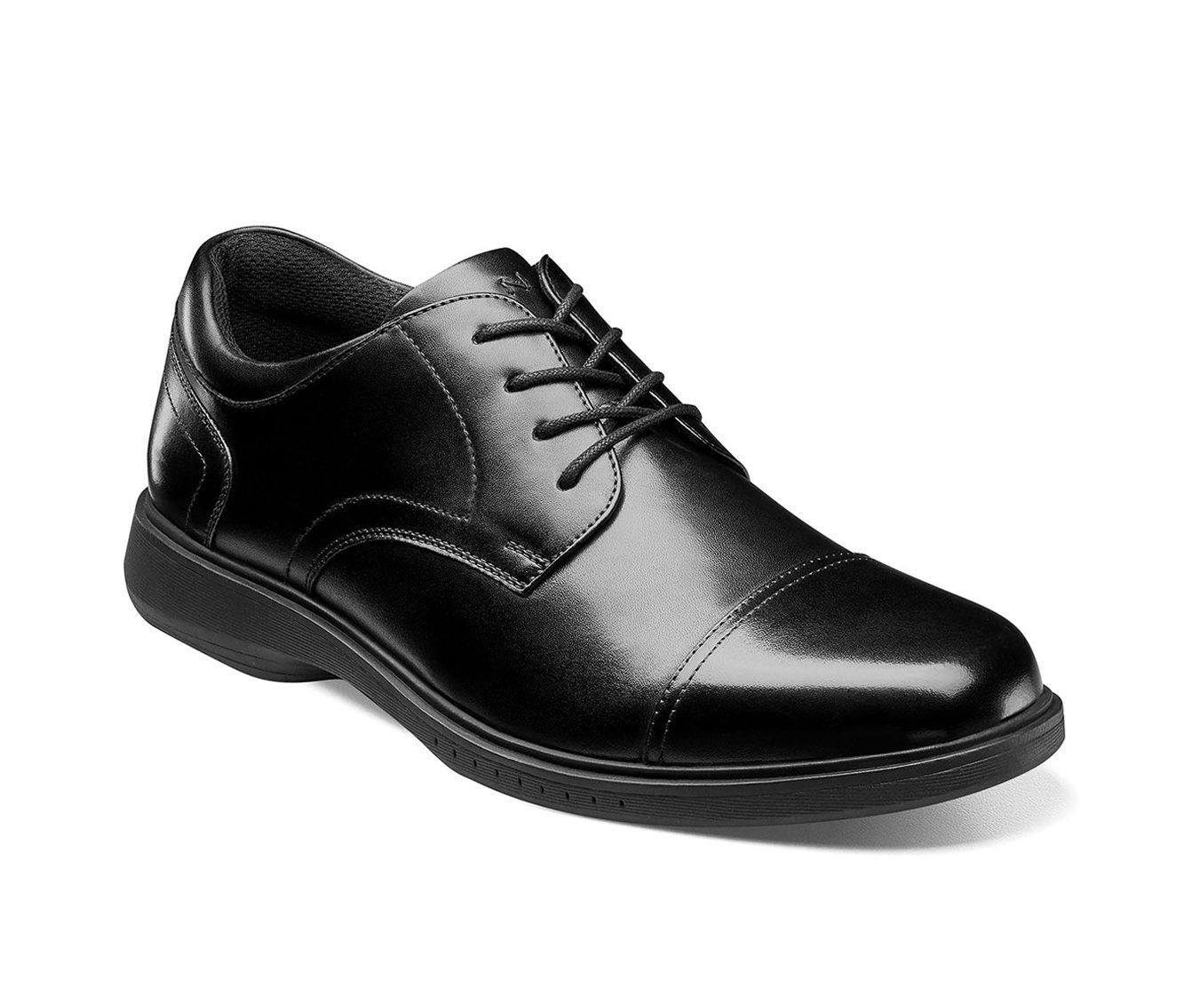 Men's Nunn Bush Kore Pro Cap Toe Slip-Resistant Oxfords