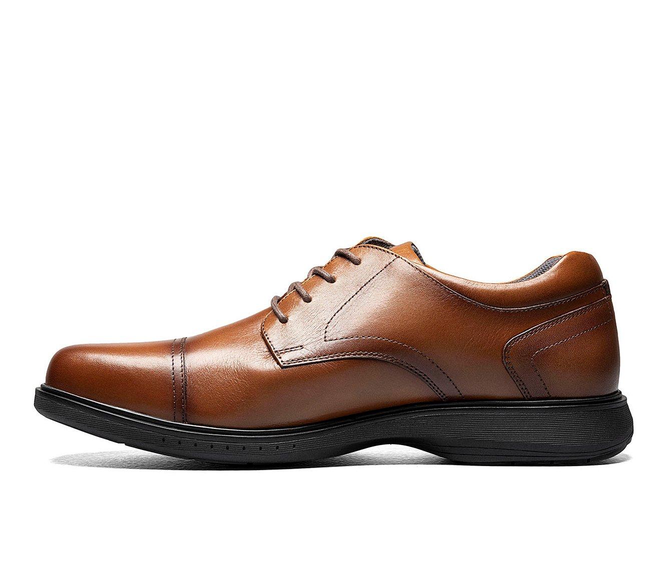 Men's Nunn Bush Kore Pro Cap Toe Slip-Resistant Oxfords