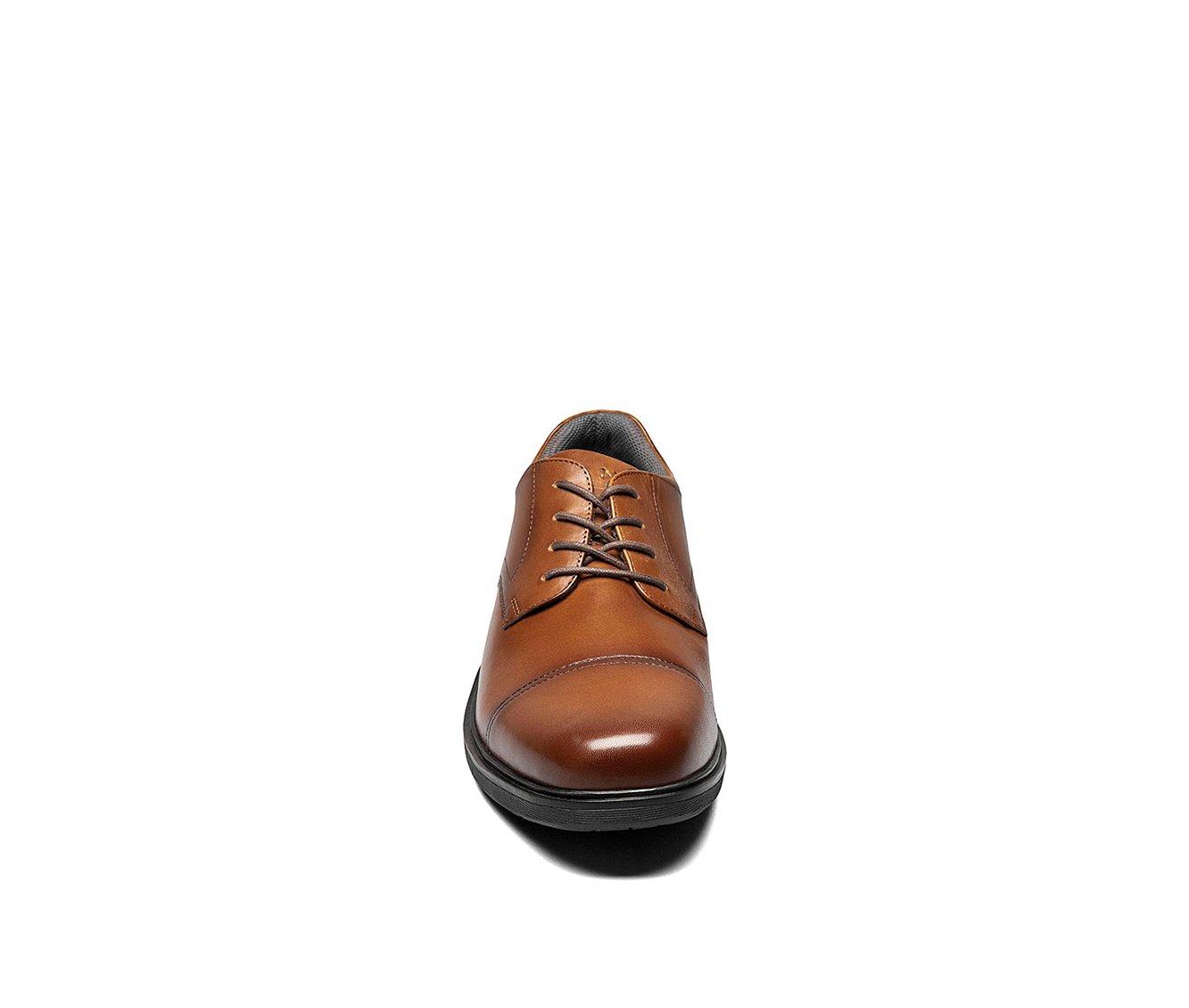 Men's Nunn Bush Kore Pro Cap Toe Slip-Resistant Oxfords