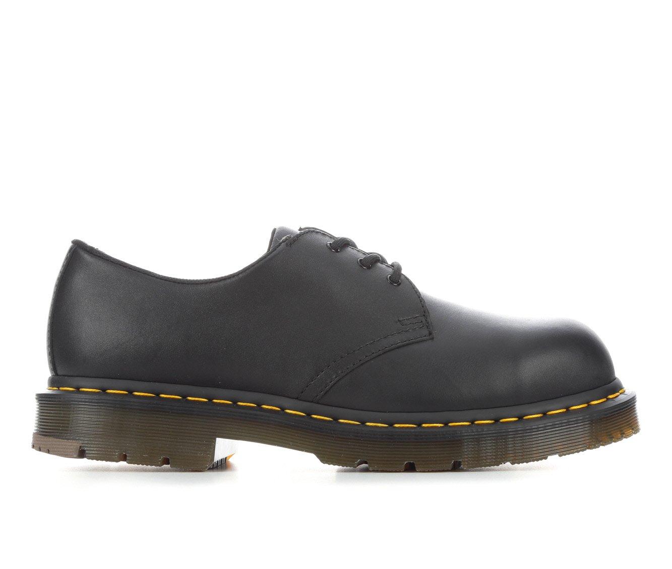 Men's Slip-Resistant Oxford Work Shoes