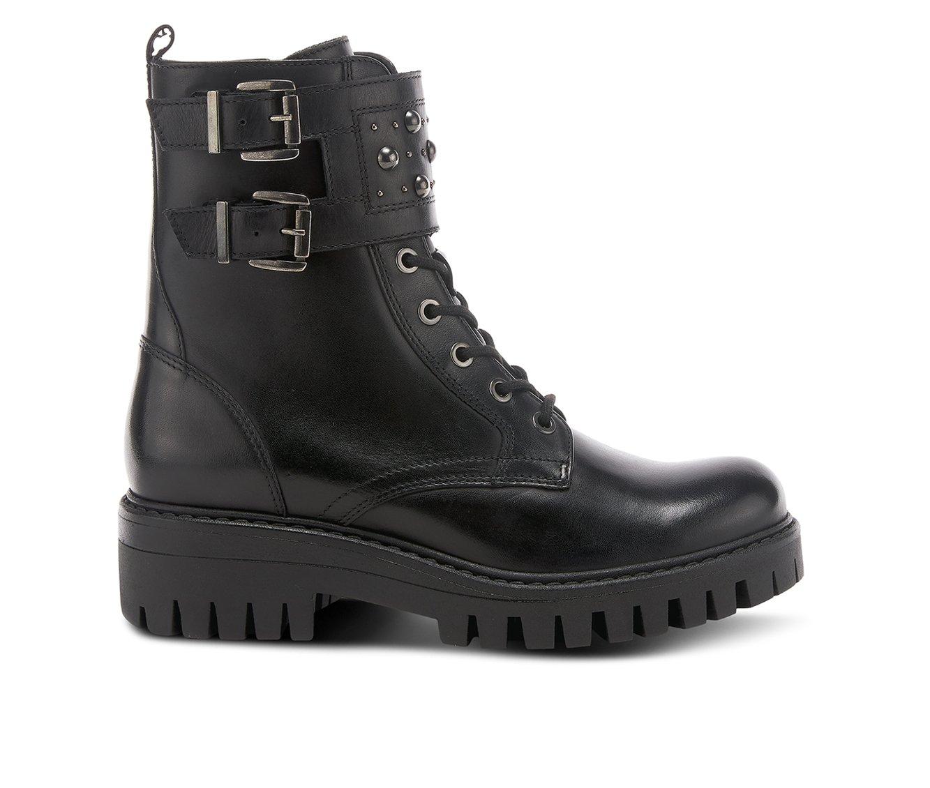 Women's SPRING STEP Jetta Combat Boots