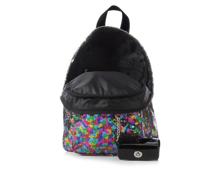 Madden Girl Sequin Mid Backpack