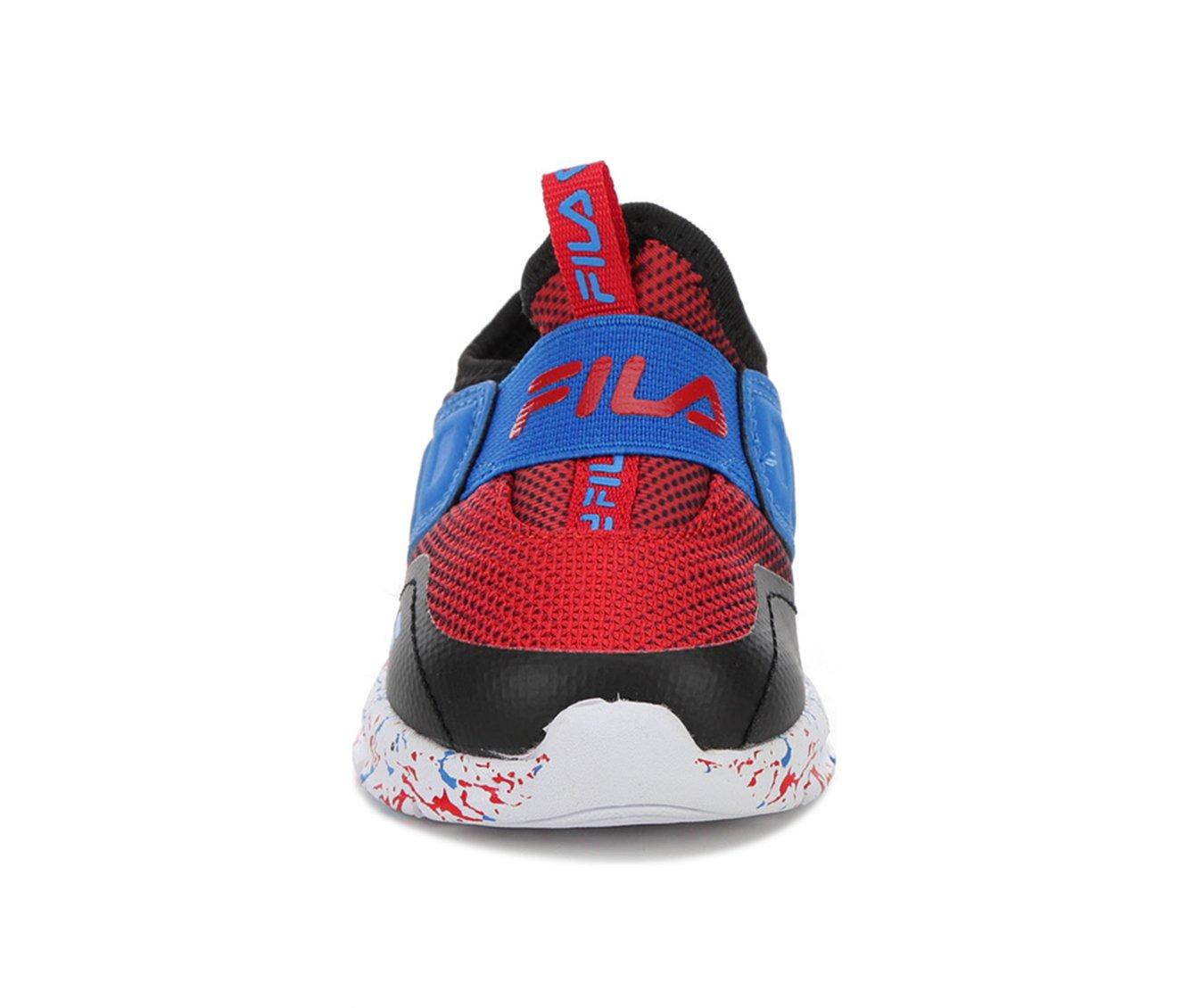 Boys' Fila Toddler Landbuzzer Marble Slip-On Running Shoes