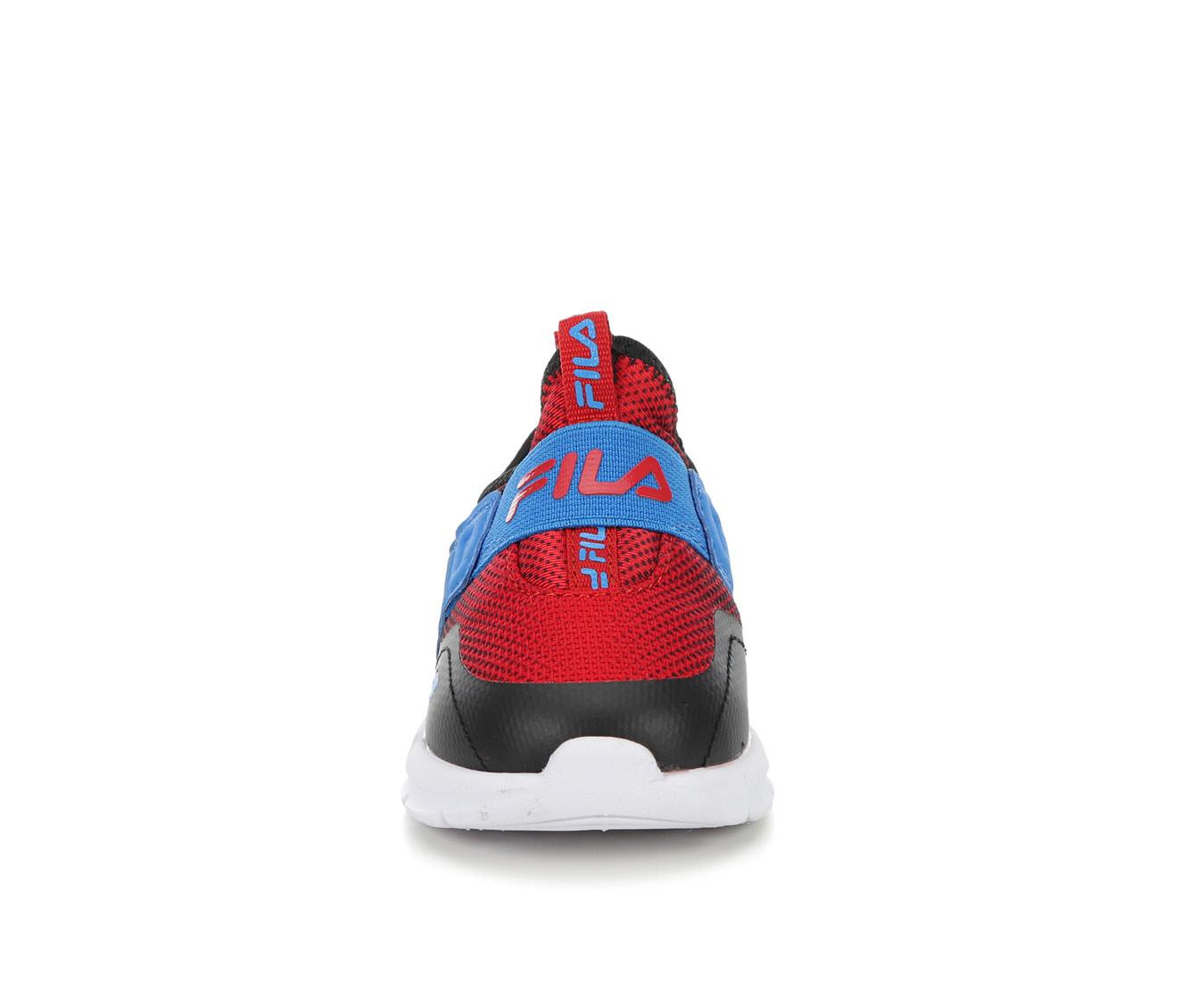 Boys' Fila Toddler Landbuzzer Marble Slip-On Running Shoes