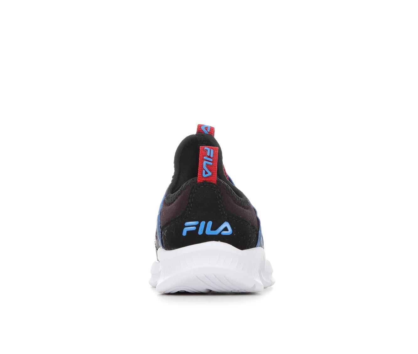 Boys' Fila Toddler Landbuzzer Marble Slip-On Running Shoes