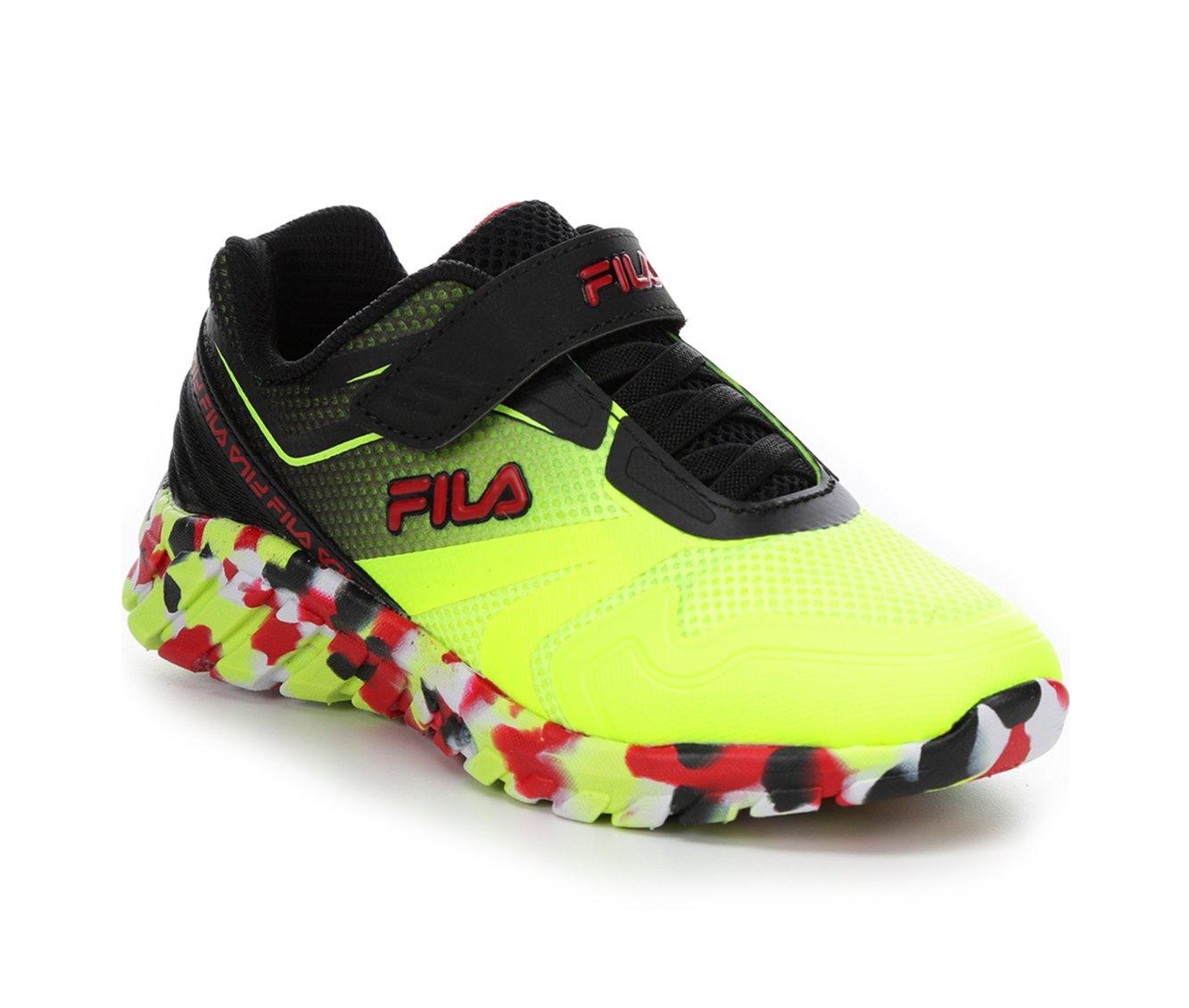 Boys' Fila Little Kid & Big Kid Galaxia 4 Strap Mashup Running Shoes