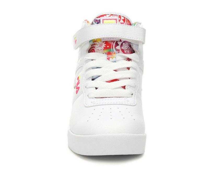 Girls' Fila Little Kid & Big Kid Vulc 13 Rogue Tie-Dye High-Top Sneakers