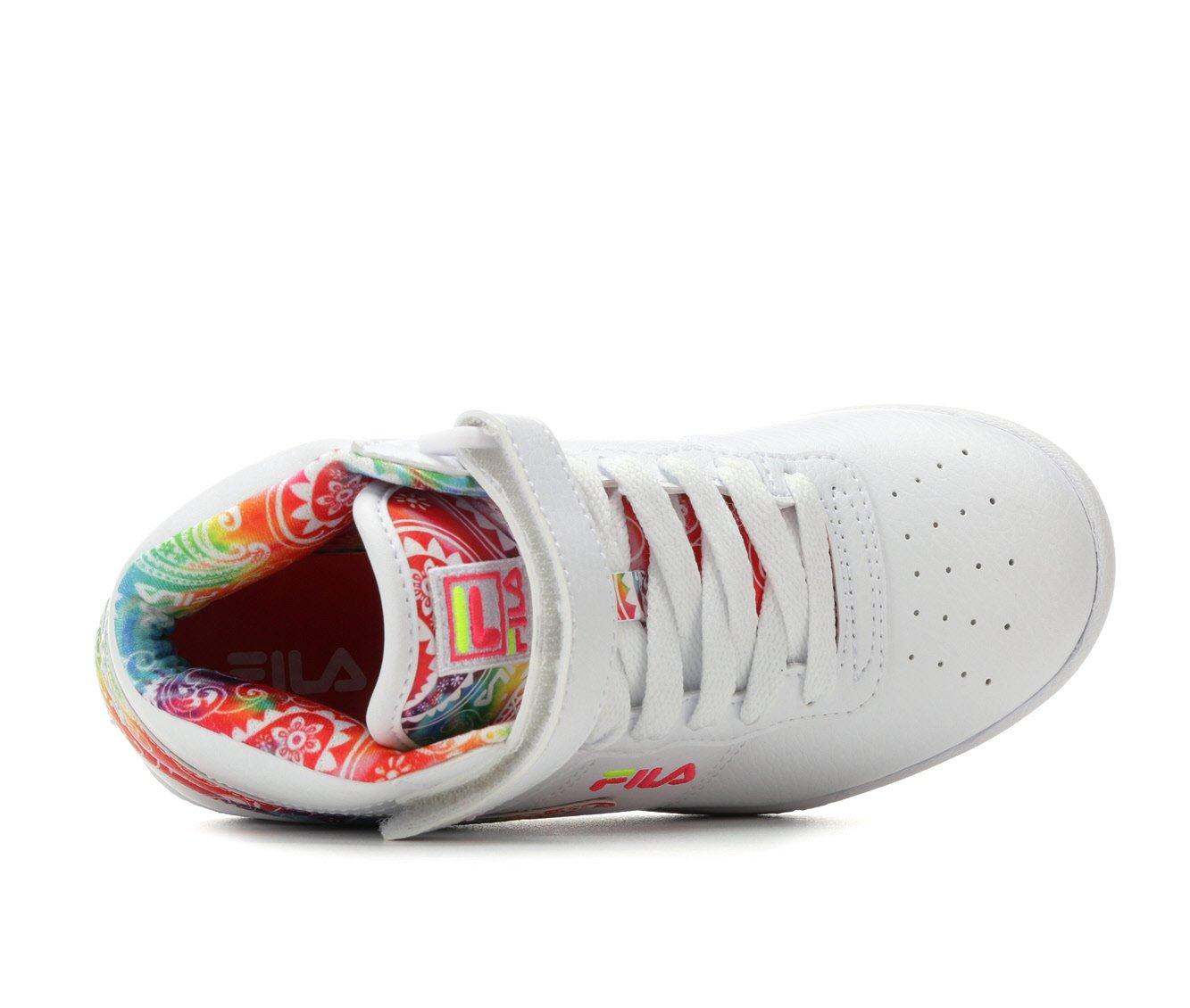 & Little Tie-Dye 13 Rogue Big Carnival Sneakers Vulc | Shoe Girls\' Fila High-Top Kid Kid